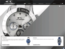 Tablet Screenshot of chronotech.com